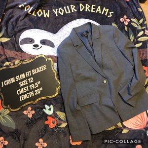 NEW J Crew Blazer 365 Slim fit Everyday wool 12
